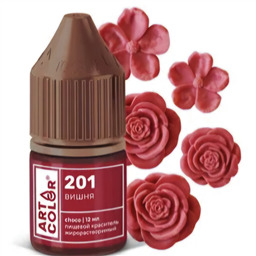 201.Краситель жирораств. гелевый Вишня. Art Color 