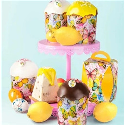 Форма для кулича Цветные бабочки, 70х85 см