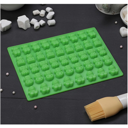 Форма для мармелада «Зоопарк», 20х15х1см, 45 ячеек