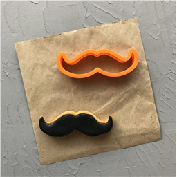 Форма для пряников Усы, 8 см