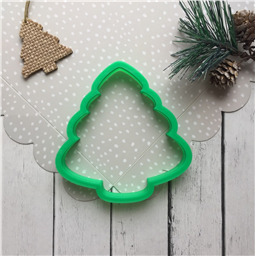 Форма для пряников Ёлочка пышная 2, 10 см