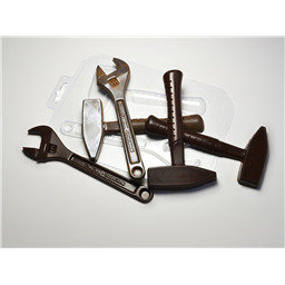 Форма для шоколада Ключ и молоток