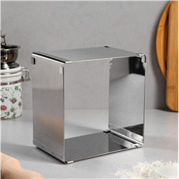 Форма для выпечки с регулировкой размера Квадрат, H-8,5 см, 20х20 - 38х38 см