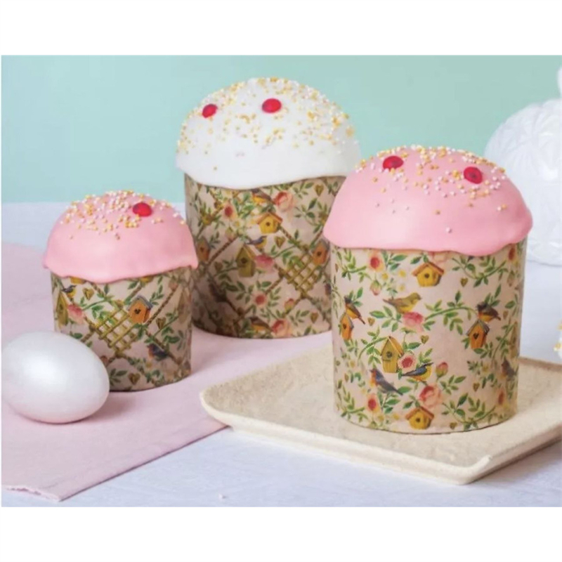 Форма для кулича Птички в саду, 70х85 см