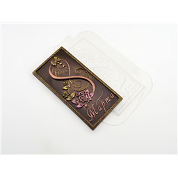 Форма плитка  для шоколада 8 Марта