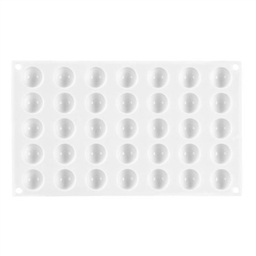 Форма Полусфера  35 ячеек, 2,6 см (для шоколада и изомальта)