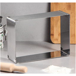 Форма раздвижная Прямоугольная, H-8,5 см, 18х32-26х50 см