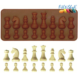 Форма Шахматы для шоколада, мастики и изомальта