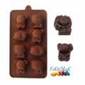 Форма Животные для шоколада, мастики и изомальта