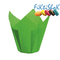 Капсула Тюльпан Зеленый, двухсторонняя, 50х80 мм