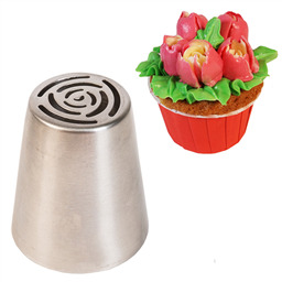 Кондитерская насадка Роза одним движением