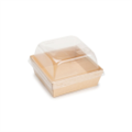 Коробка для десерта купольная, 11х11 см, высота 9 см