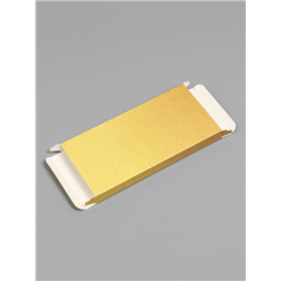 Коробка для плитки шоколада. Цвет золотой. 17х8х1,4