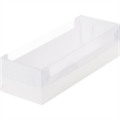 Коробка для рулета белая, 30х11х8 см