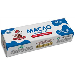 Масло Пестравка Традиционное 82,5%, 400 г