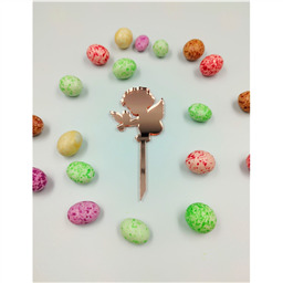 Мини - топпер Ангелочек, светло-розовый , 5 см