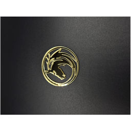 Мини-Топпер Медальон Лошадка, 4 см