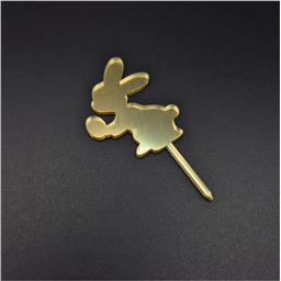 Мини - топпер Зайка с яичком, 5 см