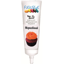 Новинка! Гелевый краситель Морковный, Топ-Декор, 100 гр