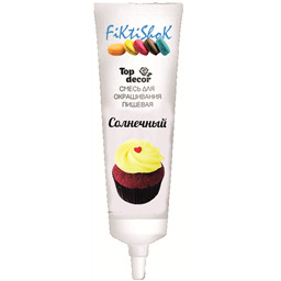 Новинка! Гелевый краситель Солнечный, Топ-Декор, 100 гр