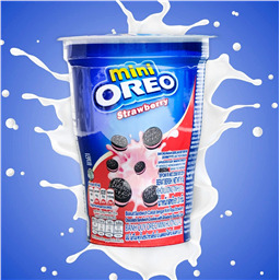 Печенье Oreo Mini Клубника, 67 г