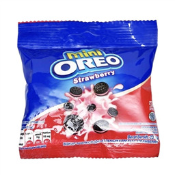 Печенье OРЕО Mini с клубничным кремом, 20 г