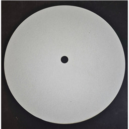 Подложка круглая белая ЛХДФ, 14 см с отверстием, толщина 3 мм