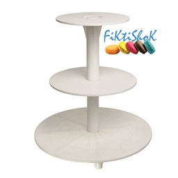 Подставка под торт 3 яруса.Высота - 36см, диаметр блюд - 34, 24, 19 см
