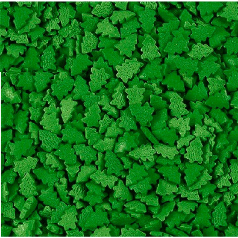 Посыпка Елочки зеленые, 75 гр