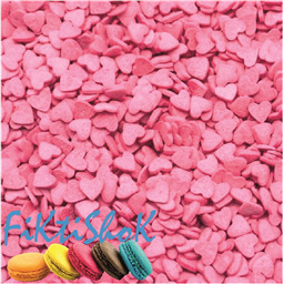 Посыпка Сердечки Розовые Мини, 75 гр 