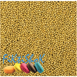 Посыпка Шарики Золотые, 1-2 мм, 100 гр