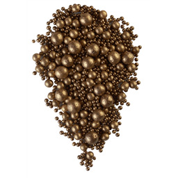 Рисовые шарики Жемчуг Бронза, 80 г