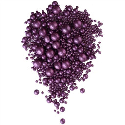 Рисовые шарики Жемчуг Сиреневый, 80 г