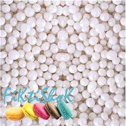 Шарики перламутровые Жемчуг Белый. 3-4 мм, 70 гр 