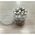 Шарики сахарные металлизированные Серебро 5 мм, 20 г