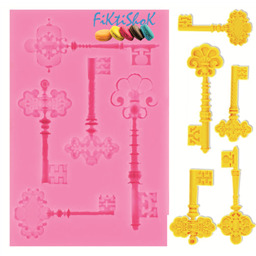 Силиконовый молд Ключи, 12,8х8,6 см