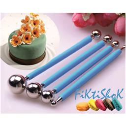 Стеки-шарики металлические, набор 4 шт