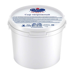 Сыр творожный Савушкин 65%, 2,4 кг 