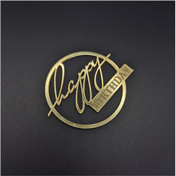 Топпер  Happy Birthday круглый с гравировкой, арт.17