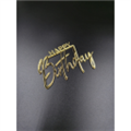 Топпер  Happy Birthday, золотой, арт.8