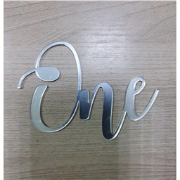 Топпер One, серебряный, арт.33