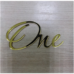 Топпер One, золотой, арт.30