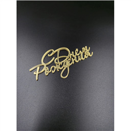 Топпер С Днём Рождения 2, золотой, арт.14