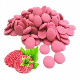 Цветная Розовая глазурь со вкусом малины, 250 г