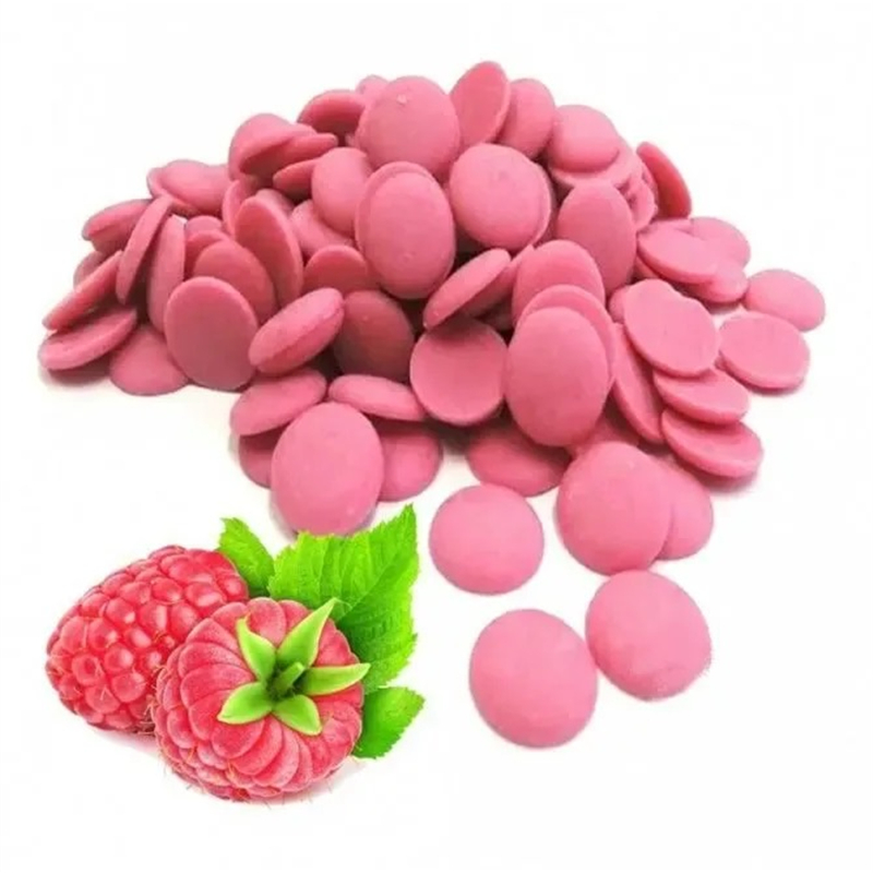 Цветная Розовая глазурь со вкусом малины, 250 г