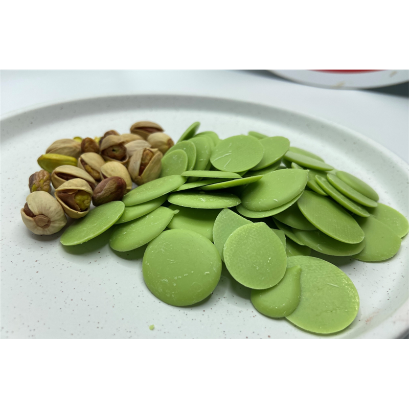 Цветная Зеленая глазурь со вкусом фисташки, 250 г